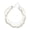 02 White K 7504, variant on Stackable Layering Collar Necklace Vintage Look With Pearls Accents Handmade Jewelry for Women Trendy Neckchain