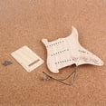 thumbnail image 3 of Pièces de Protection Pré-Câblées Professionnelles pour Pickguard, Couvercle Léger pour Micros Alnico-V, Plaque de Rayure, Pièces de Guitare, Accessoires d'Équipement Musical, 3 of 9