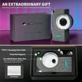 thumbnail image 4 of iju7gthy Games 3 Months Ferrofluid Sound Visualizer Ferrofluid Speaker Ferrofluid Desk Toy Ferrofluid Display Lamp Dancing Ferrofluid with Music Desktop ration Ornaments, 4 of 8