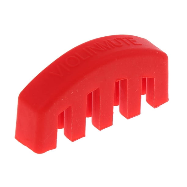Sordina para violín novedosa Sourdine para violinista 50 x 15 x rojo