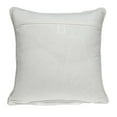 thumbnail image 5 of 20" X 7" X 20" Transitional Gray And Orange Pillow Cover With Poly Insert, 5 of 5
