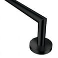 thumbnail image 2 of Moen Arlys Matte Black Towel Bar 18 in. L Zinc, 2 of 4