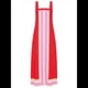 thumbnail image 4 of Vestido Bohemio Floral para Mujer, Vestido Informal de Verano con Bloques de Color. Rojo M, 4 of 10