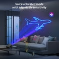 thumbnail image 6 of 3D RGB Animation Beam Projector DJ Lights for Party Disco Show Stage Lighting with Remote Control, 6 of 6