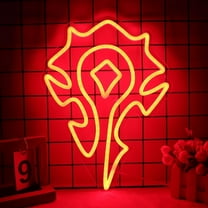 JFLLamp 15 x 11 Wall Decor Red-Horde Neon Signs