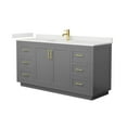 thumbnail image 5 of Wyndham Collection Wcf292966s-Qtz-Unsmxx Miranda 66" Free Standing Single Basin Vanity Set, 5 of 7