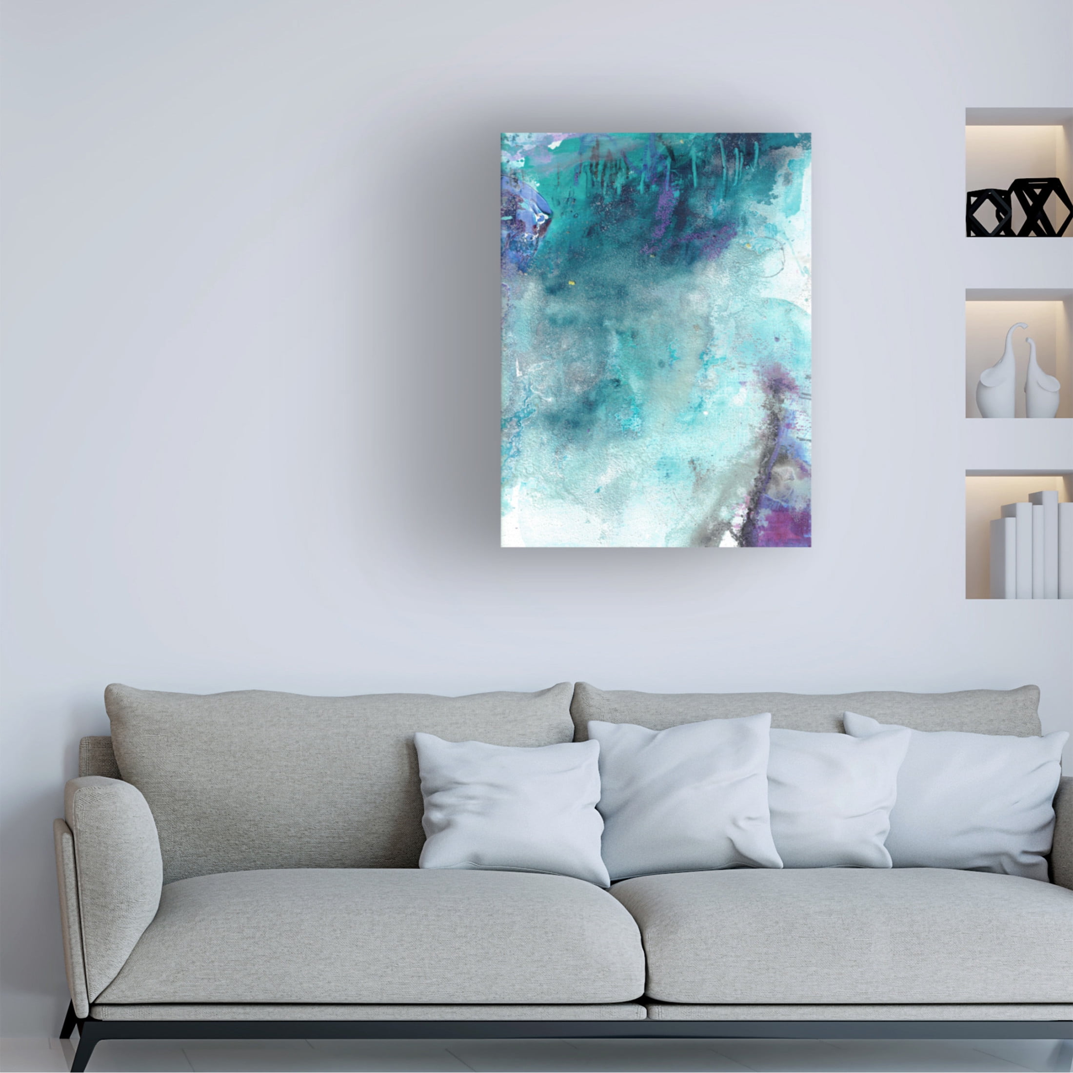 Canvas Wall Art - Deb Chaney 'Book Cover Ii Of Ii' Wall Art for Living Room, Bedroom, or Office Décor by Trademark Fine Art - 18 x 24 Inches