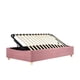 thumbnail image 1 of Base de cama Nakane individual - Rosa cenizo Gaia Herbs Contemporáneo, 1 of 6