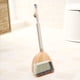thumbnail image 1 of broom set, dustpan combo, home cleaning, stainless steel handle, easy clean, durable, for kitchen, for office, lightweight, compact design, metal handle, for home use,topliu, 1 of 8