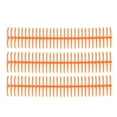 thumbnail image 4 of Binding Comb, 10 Pcs Reusable Wear Resistant PP Paper Binding Tool  For Office Orange, 4 of 8