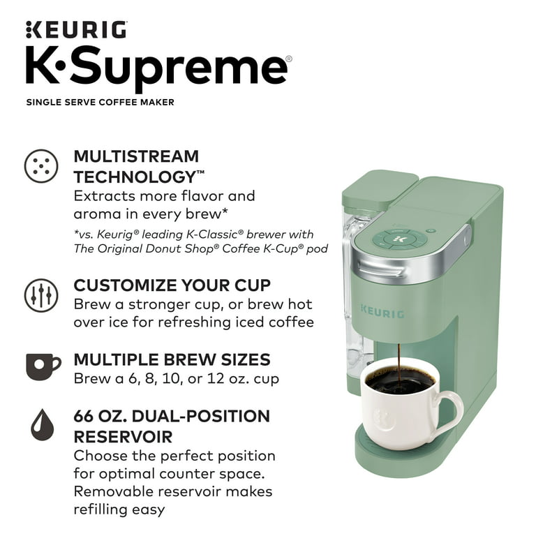 Keurig K-Supreme Gray Single Serve Coffee Brewer 5000350798 - The Home Depot