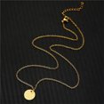 thumbnail image 2 of Guardurnaity Collar de cadena, joyería estética de acero inoxidable, colgantes colgantes delicados, gargantillas universales para el Día de San Valentín, Ropa, zapatos y accesorios Miscelánea Oro Guardurnaity AP009722-01, 2 of 6