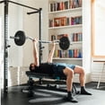 thumbnail image 2 of Yaheetech 66 lb Barbell Weight Set with Plates and Star Locks for Strength Training, Black, 2 of 6