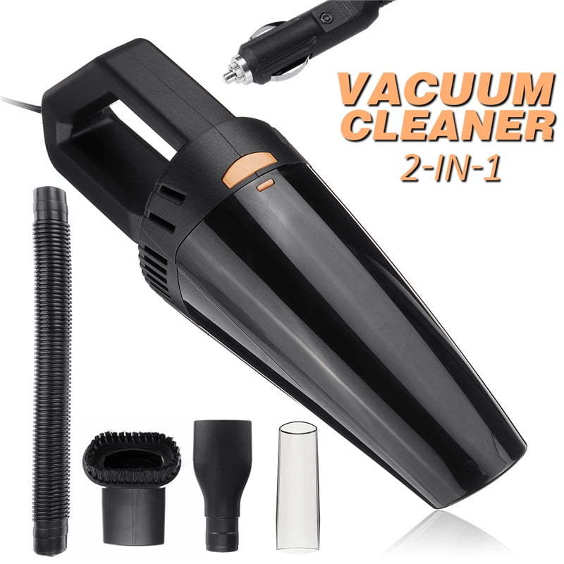 Car Vacuum Cleaner 12V 120W Wet & Dry Handheld Vacuum Power Cord Hoover