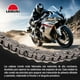 thumbnail image 5 of Cadena Reforzada O-ring Profesional Moto 428HPOx136L Roja, 5 of 7