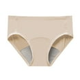 thumbnail image 4 of Women's Washable Leak Proof Menstrual Pants, High Waist Underwear with Pure Crotch, Thin Lightweight Urine Resistant Briefs for Light Bladder Leakage, Plus Size X-Large, 4 of 4