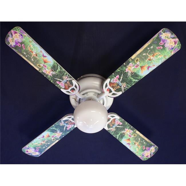 42 In New Disney Tinkerbell Fairies Ceiling Fan Walmart Com