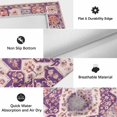 thumbnail image 5 of Orange Purple Boho Outdoor Rug 5x7 Ft, Non Slip Washable Area Rug, Ethnic Geometric Southwest Patio Rugs Carpet Runner, Large Floor Mat for Indoor/Outdoor Deck Porch Camping, 5 of 8