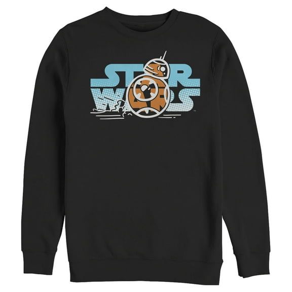 Men's Star Wars: The Rise of Skywalker BB-8 Speed Sweatshirt Black X Large
