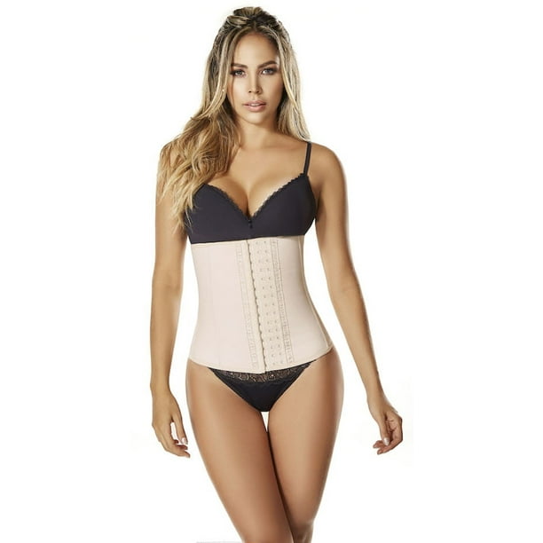 Underwear Fajas Colombianas para Adelgazar y Reducir Body Suit for women  3-Row hooks Rods for Extra Support High Waisted Strapless Lovehandles  Leveler Waist Cincher 