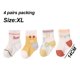 thumbnail image 2 of calcetines tobilleros para niños -Calcetines de bebé de verano de malla fina de algodón suave Adepaton BST3005318-4, 2 of 5