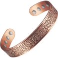 thumbnail image 1 of MagVIVACE Bracelet en Cuivre Pur pour Hommes, Bracelet Magnétique Ajustable, Cadeau de Bijoux (CPB-0152), 1 of 7
