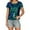 Green, variant on Women's Sequin Short Sleeve T Shirt Round Neck Disco Party Top Casual Summer Blouse Shirt for Daily Wear and Night Out,Color:Green,Size:L