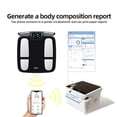 thumbnail image 2 of 8 Electrodes Digital Smart WIFI Scale for Body Weight Fat Accurate BMI Muscle Mass 28 Body Composition Health Analyzer with App, 2 of 7