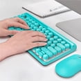 thumbnail image 2 of Teclado Multimedia Inalámbrico De 2,4G, Juego De Ratón Inalámbrico Para Ordenador Con Sensación Mecánica, Juego De Teclado Y Ratón Para Oficina matsuzay EL013619-02, 2 of 5