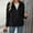 01 Black, variant on Fewfanhot Womens Tops Long Sleeve Full Zip Soft Warm Fleece Jacket
