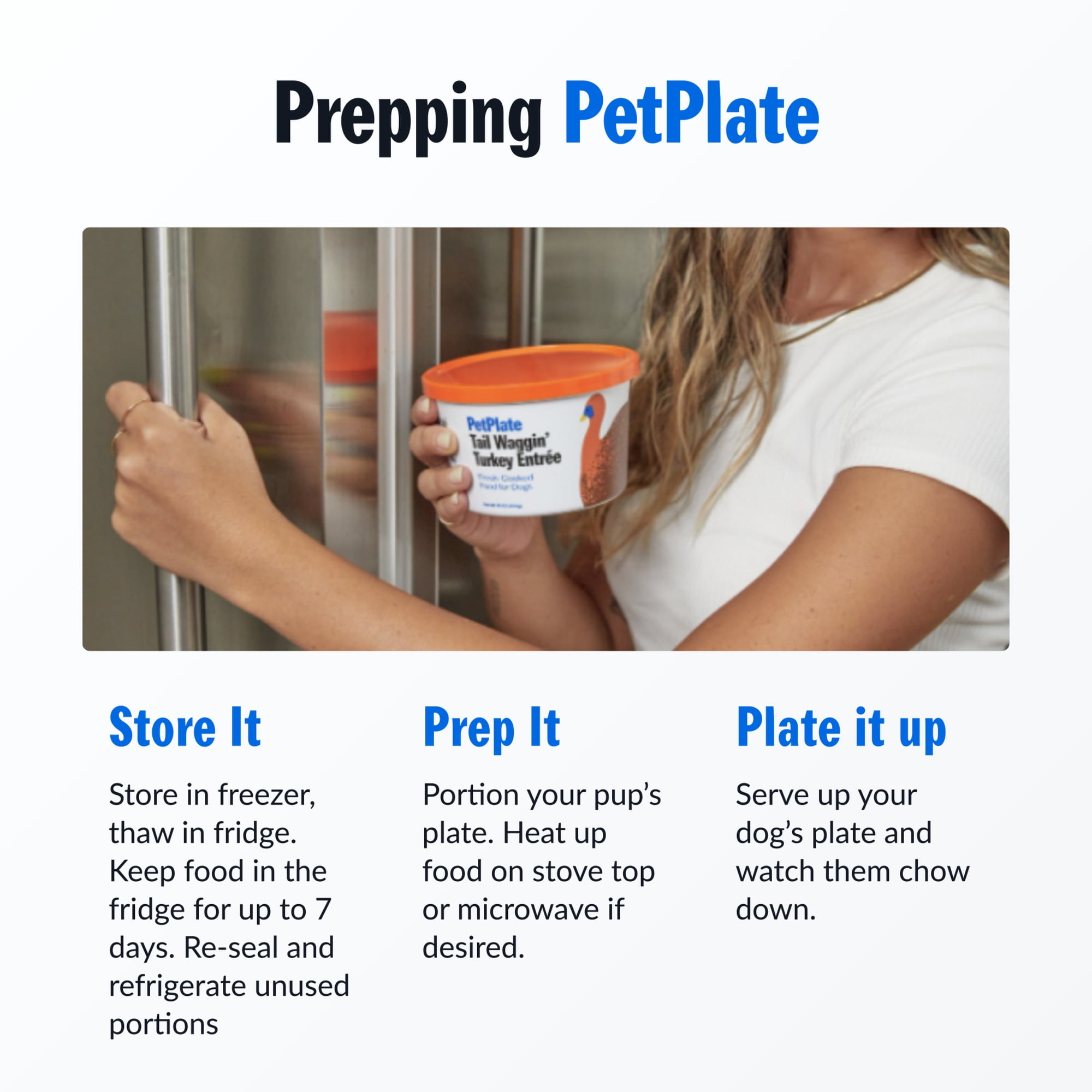 PetPlate Human-Grade Beef Entrée, Fresh Grain-Free Dog Food, All Life Stages, Frozen, 8oz