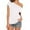 White, variant on iOPQO Women's T-Shirts oversized t shirts for women Women's Casual Off Shoulder Tops Short Sleeve T Shirts Loose Summer Blouse Shirt Black XXL