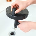 thumbnail image 3 of Cable Auger Plumber's Snake Cable de acero flexible con carrete de mano Yeacher Taladro de cable, 3 of 7