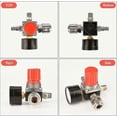 thumbnail image 5 of 1/4 inch Air Pressure Regulator, Air Filter Regulator Compressor with Pressure Control Valve for Air Compressor - ya0, 5 of 5