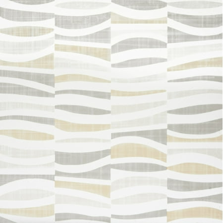 Achim Retro 12x12 Peel & Stick Vinyl Floor Tile - Linen Waves - 20 Tiles/20 sq. ft.
