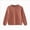 A68-Rose Gold, variant on 6-12 Months Toddler Girls Basic Solid Color Knit Cardigan Long Sleeve Button Down Sweater