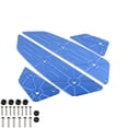 thumbnail image 2 of Placa reposapiés para motocicleta, almohadillas apoyo para los pies, cubierta, accesorios para motocicleta, repuestos, pieza repuesto para Azul, 2 of 7
