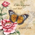 thumbnail image 6 of Gango Home Decor Butterflies & Flowers Inspirational Quotes Wall Art; Four Beige 12x12in Art Prints in Brown Frames, 6 of 8
