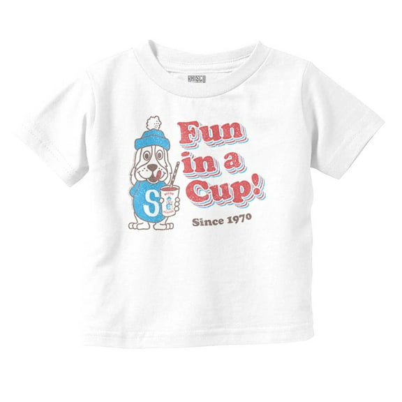 Fun In A Cup Slush Puppie Logo Toddler Boy Girl T Shirt Infant Toddler Brisco Brands 18M