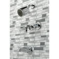 thumbnail image 2 of Kingston Brass KBX8131NDL Trois Poignées Baignoire et Robinet de Douche, 2 of 3