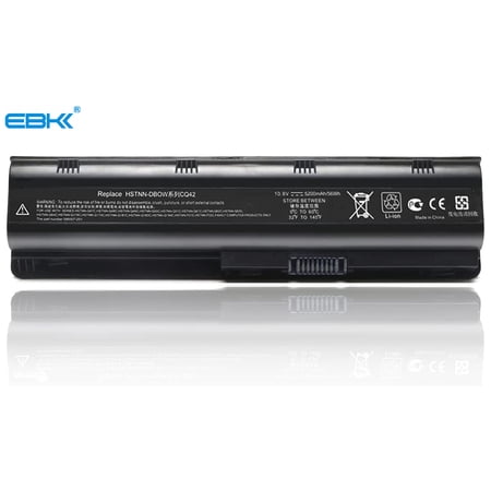 Replacement Battery for HP Spare 593553-001, HP Compaq Presario CQ32 CQ42 CQ43, HP Pavilion dm4 g4 g6 g7 DV3-4000 DV5-2000 DV6-3000 DV7-6000, COMPAQ 435 436, fits HP MU06 (5200mAh)