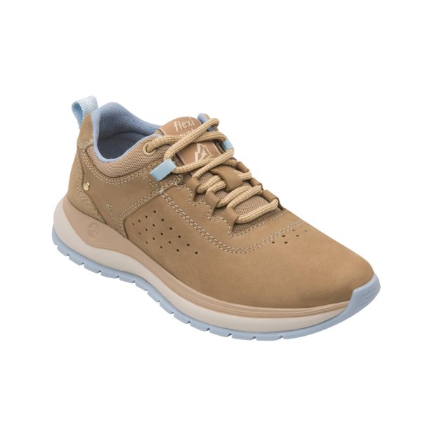 Flexi Botín Outdoor Mujer Moda Urbana Casual Piel Arena amarillo 22.5 Flexi 112406