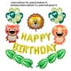 thumbnail image 1 of Globo Carta de cumpleaños Juego de globos de animales de dibujos animados Látex Látex Decoración de fiesta Adorno de bricolaje, 42 piezas, Tipo 1 Methold HA004102-01, 1 of 6