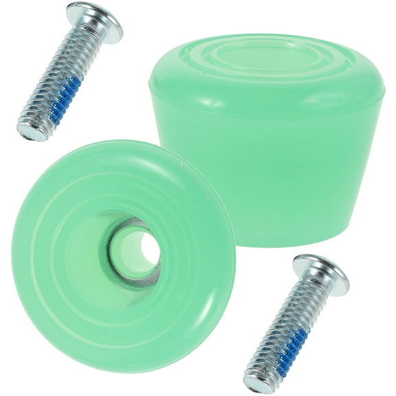 Jam Plugs for Roller Skating Skate Stoppers Toe Light Green