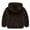 Brown, variant on Dyfzdhu Toddler Kids Boys Cute Ear Zipper Solid Thick Hooded Coat Warm Outerwear