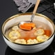 thumbnail image 2 of cucharones para olla caliente de acero inoxidable, cucharas para sopa con mango de madera, 2 of 8