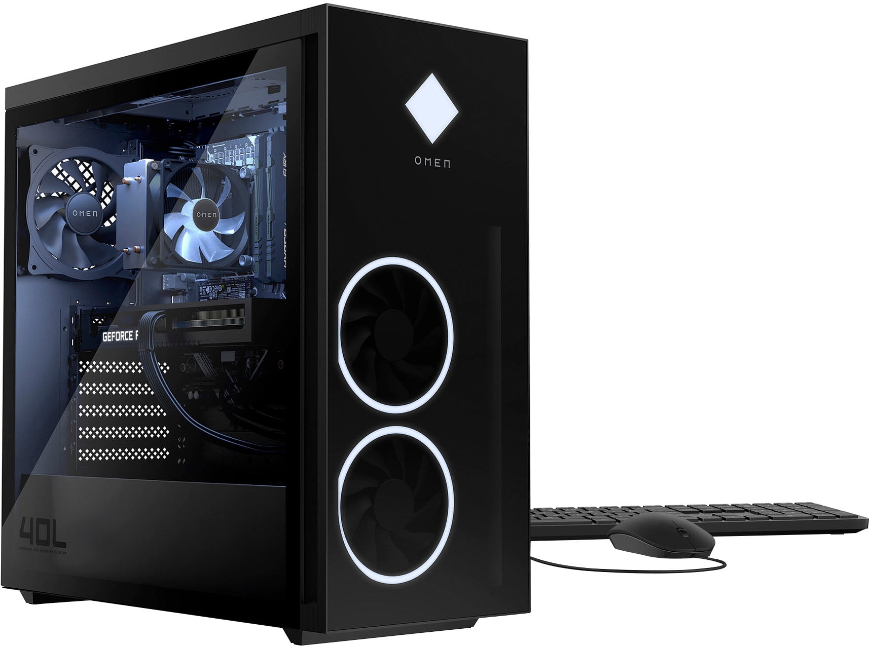 HP OMEN 40L Gaming Desktop, Intel Core i7-12700K Upto 5.0GHz, 16GB 