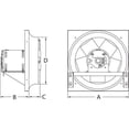 thumbnail image 2 of Dayton Exhaust Fan, 12In Bl,Alum,115V 10D954, 2 of 2
