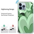 thumbnail image 4 of Green Swirl Case Compatible with iPhone 14 Pro Max,Unique Art Design TPU Shock-proof Full Cover, 4 of 6
