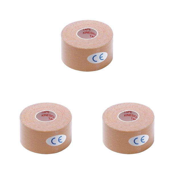 Cinta de Kinesiología Greeniant 1 Uds Cinta elástica de recuperación atlética rodillera 2,5 cm * 5 m